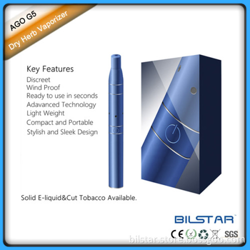 High Quality Dry Herb Vaporizer with LCD Display (AGO G5)